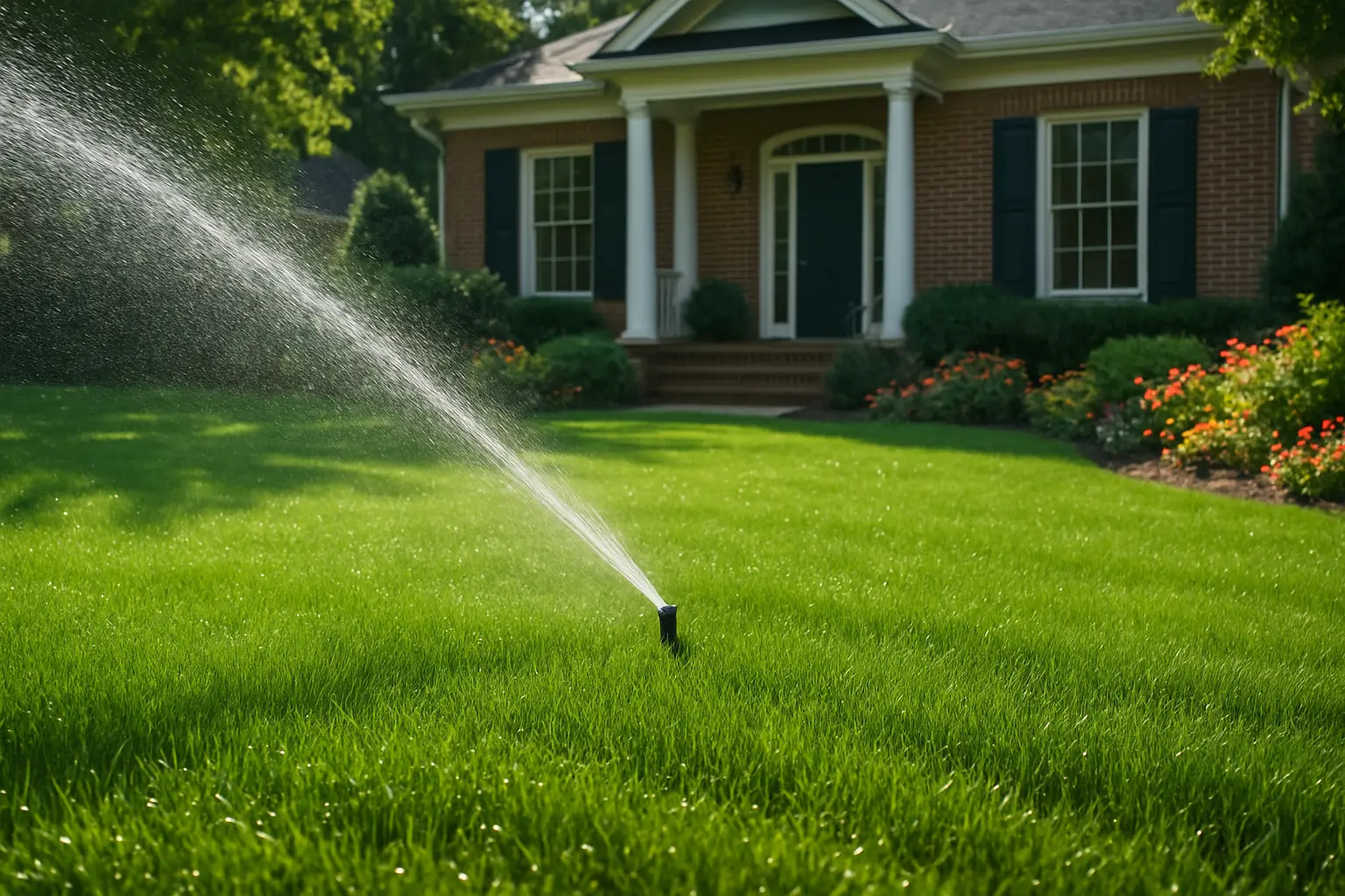 Residential Sprinkler System — Irrigation